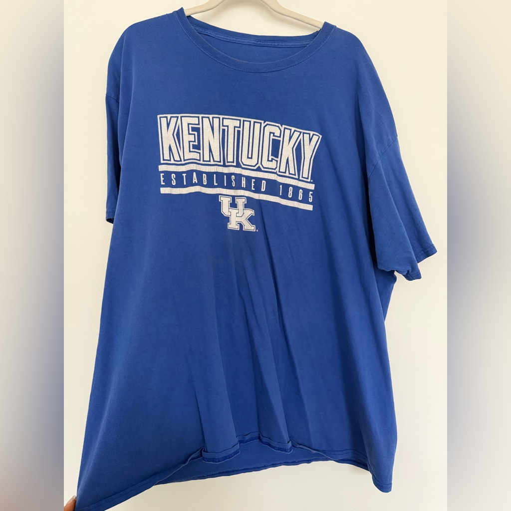 Oversized Unisex University Of Kentucky Tshirt